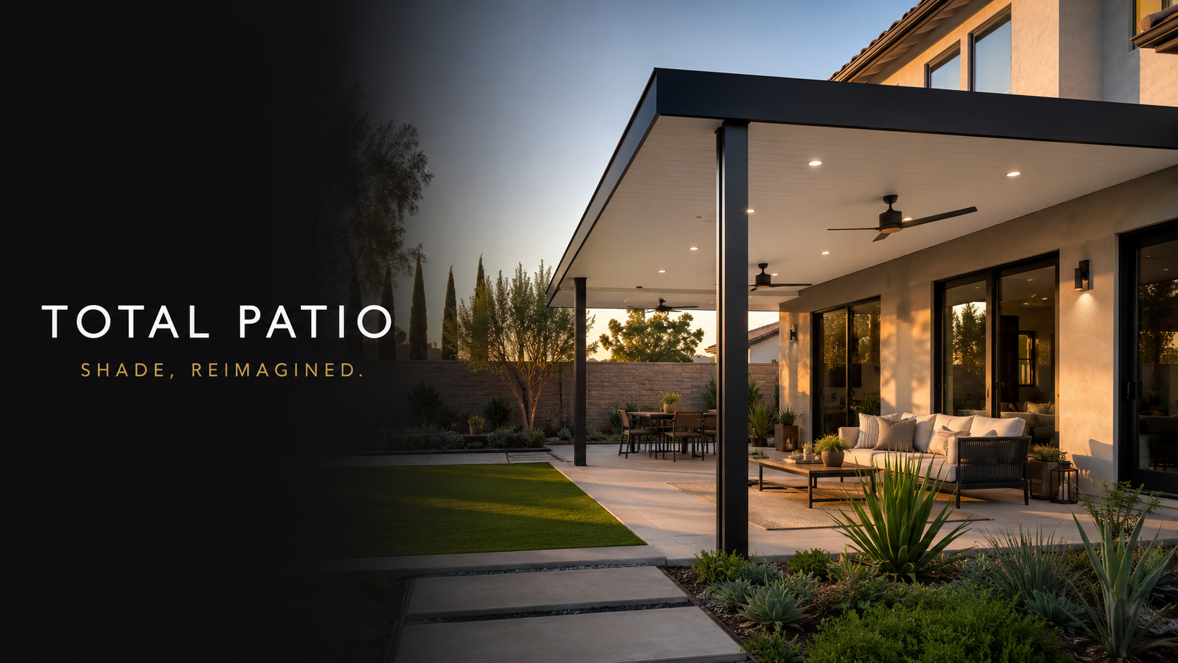Total Patio luxury outdoor living space